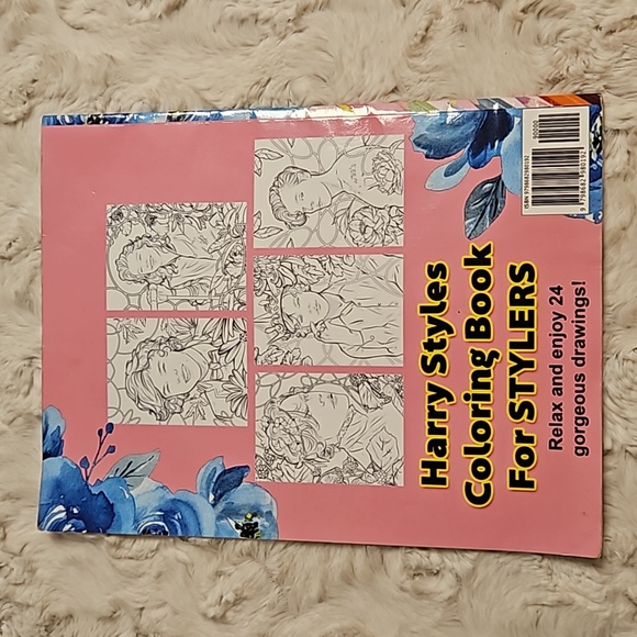 Harry Styles Coloring Book for Stylers 17 pages left fan band music merchandise - Picture 2 of 16